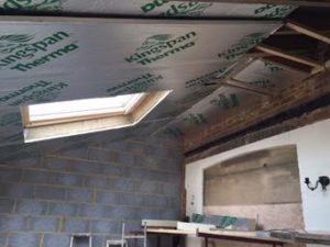 Roof insultation